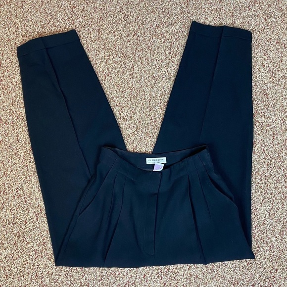 Liz Claiborne Petite Collection Black Pants - Picture 1 of 6
